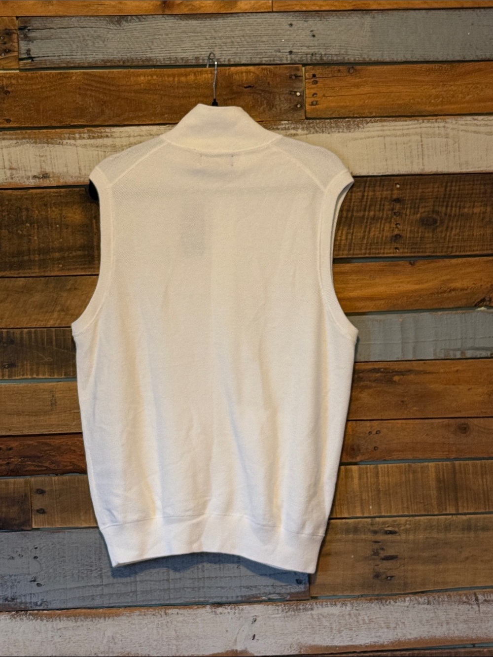 NWT Polo Ralph Lauren Mesh-Knit Cotton Full-Zip Sweater Vest - Picture 5 of 6